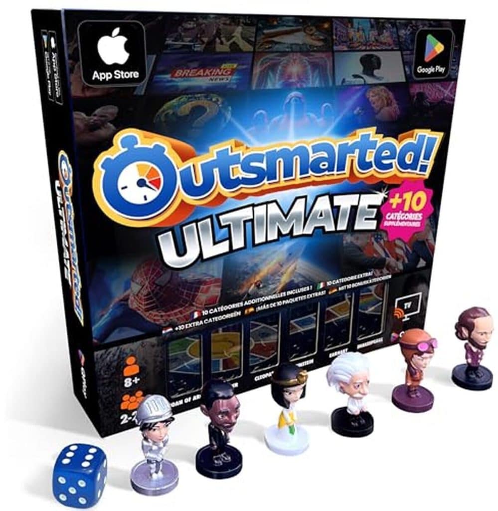Test : jeu Outsmarted Édition Méga, une soirée conviviale pour tous les âges