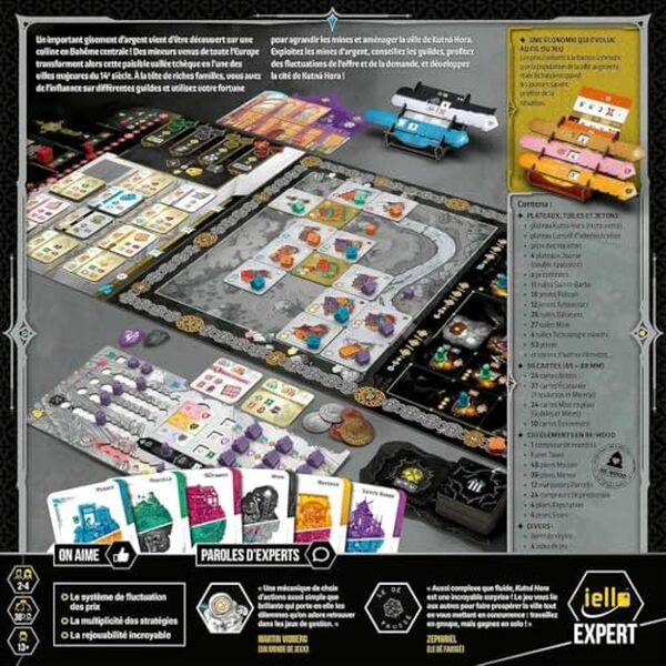 Découvrez Kutna Hora, le jeu captivant pour 2-4 joueurs axé sur la stratégie et l'économie dans la cité de l'argent. Avis, règles et astuces inclus.