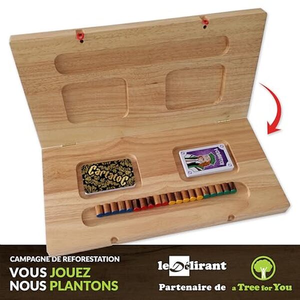 Découvrez le jeu de tock XL Ledelirant en bois : notre avis sur ce classique revisité pour des heures de plaisir en famille ou entre amis.