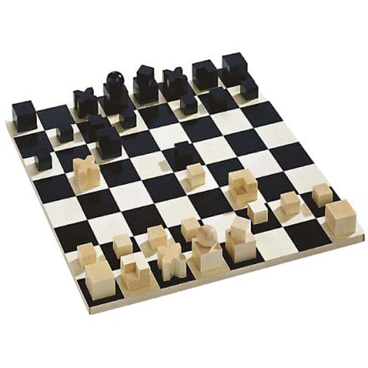 Avis : jeu d'échecs complet Naef Bauhaus