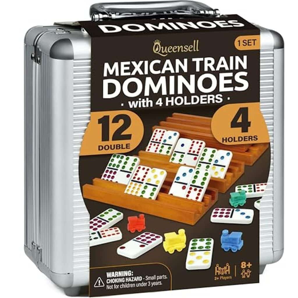 Test du jeu de dominos mexicains Queensell avec supports