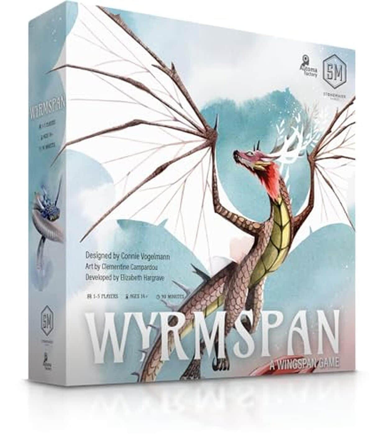 Test du jeu de société Wyrmspan : un sanctuaire pour dragons