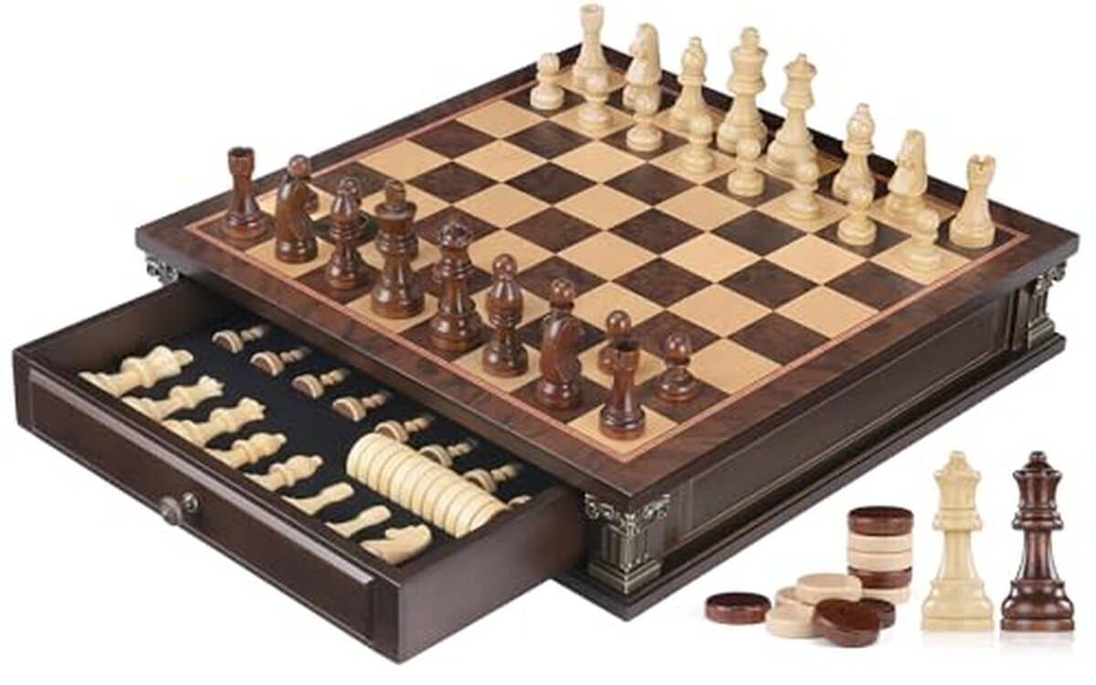 Test : jeu d'échecs magnétique Peradix 2 en 1 avec rangement intégré